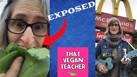 crazy vegan teacher|The Vegan Teacher Is Actually CRAZY